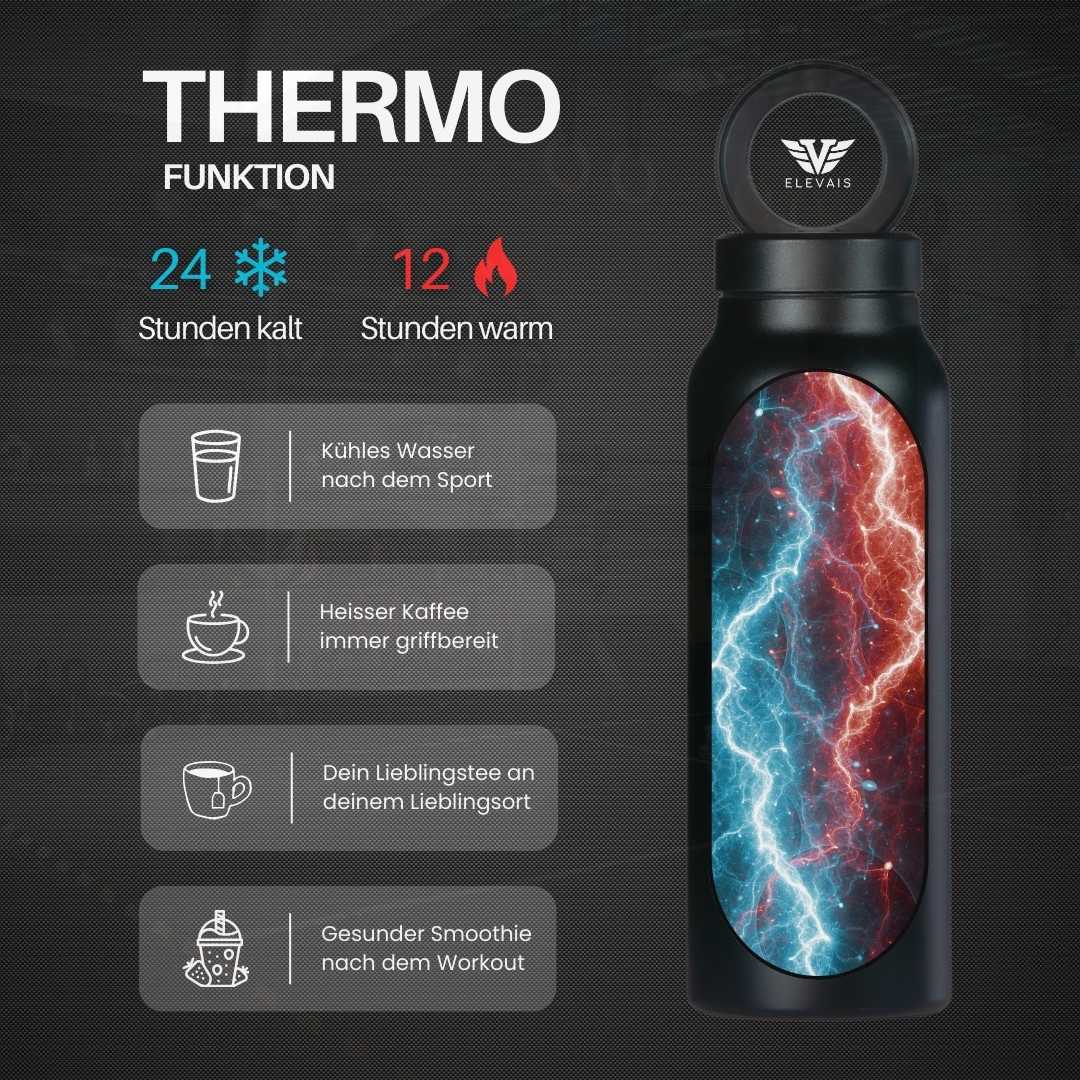 ELEVAIS-Smartbottle mit MagSave Handyhalter