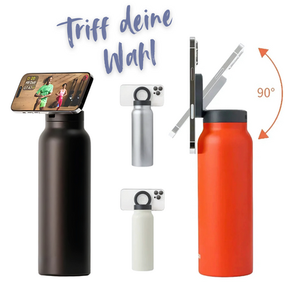 Thermo-Smartbottle mit MagSave Handyhalter